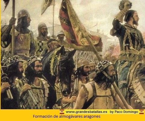 FORMACION DE ALMOGAVARES ARAGONESES